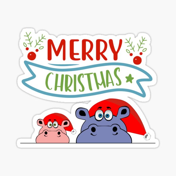 Merry Christmas Sticker
