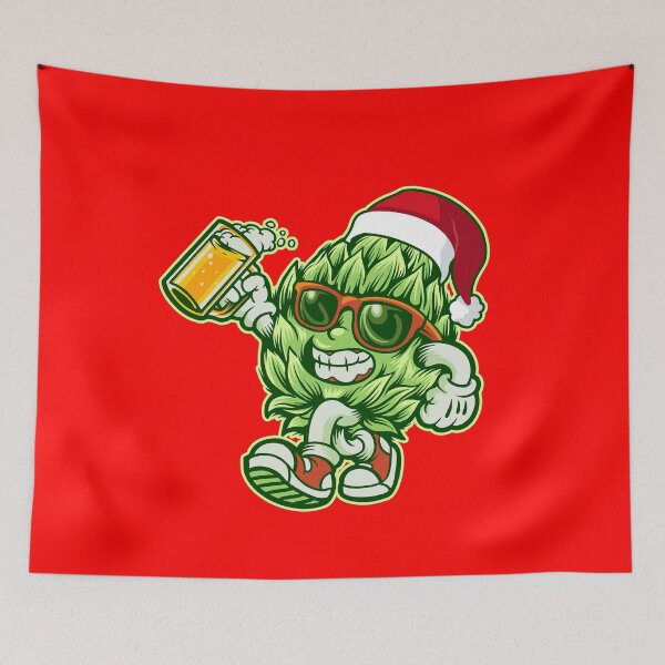 Item preview, Christmas Beer Hops Festive Craft Beer IPA  designed and sold by RandomWeird.