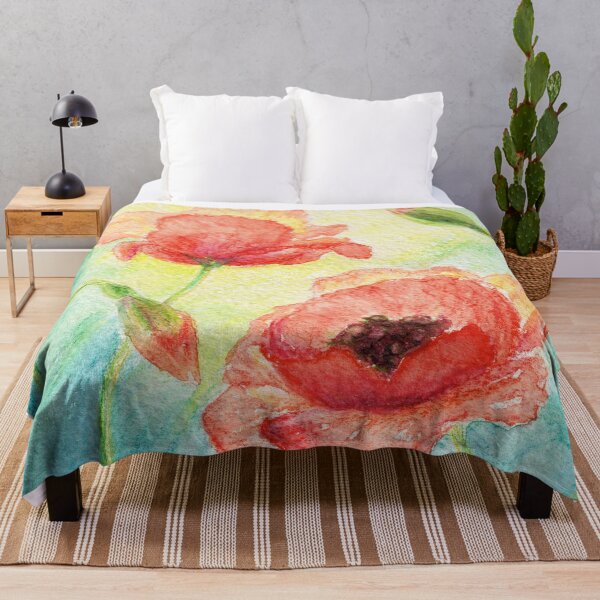 Item preview, The elusive beauty of blooming poppies designed and sold by MindMirror.