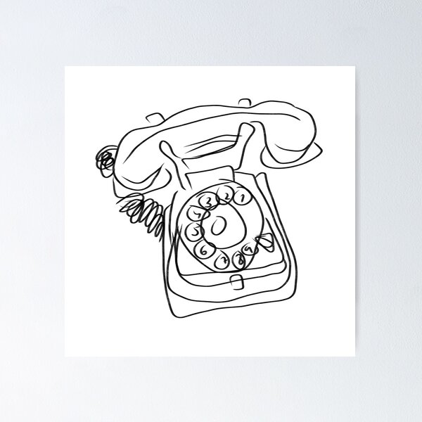 Item preview, Rotary dial phone designed and sold by crikz.