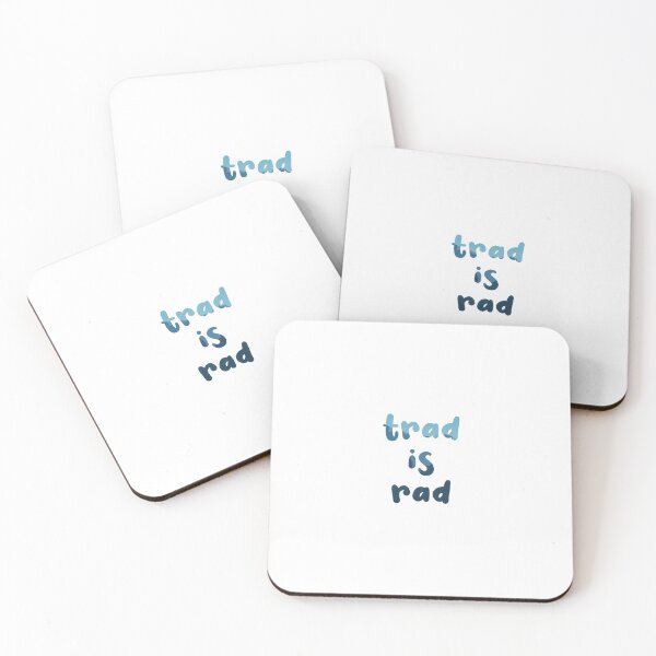 Item preview, Trad is Rad - Funny Trad Rock Climbing Sticker/T-Shirt designed and sold by Seth's Tees.
