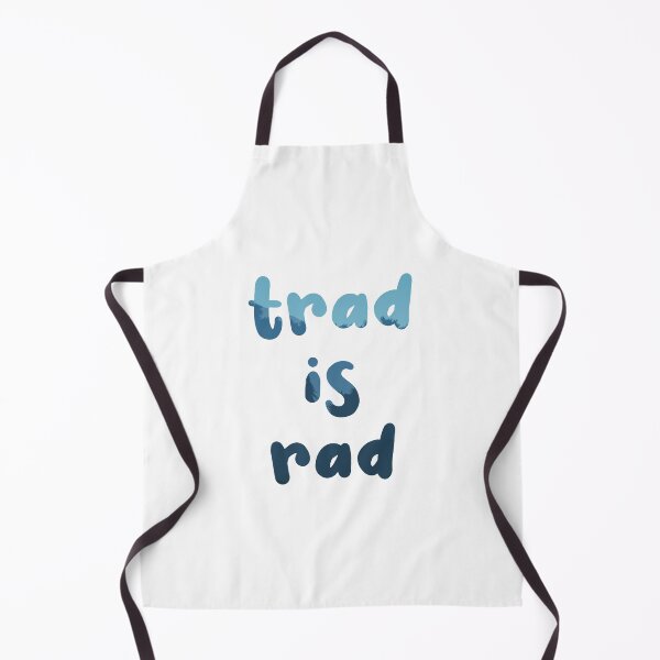 Item preview, Trad is Rad - Funny Trad Rock Climbing Sticker/T-Shirt designed and sold by Seth's Tees.