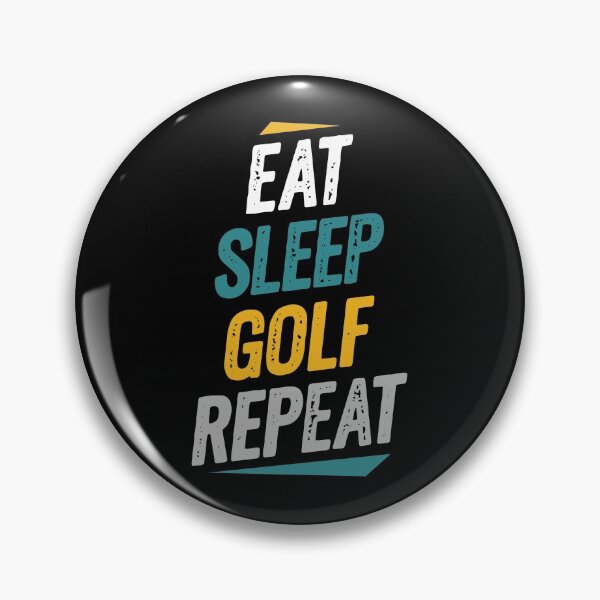 Item preview, Eat Sleep Golf Repeat Golf Fans designed and sold by Go-Fun.