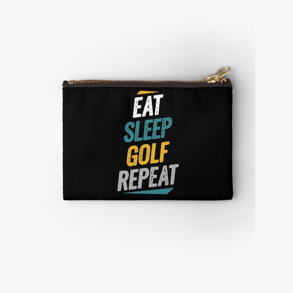 Item preview, Eat Sleep Golf Repeat Golf Fans designed and sold by Go-Fun.