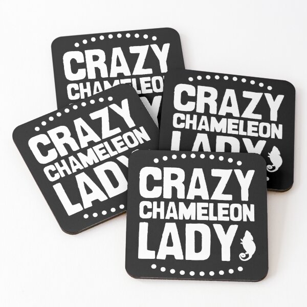 Item preview, Crazy chameleon lady designed and sold by Statim.