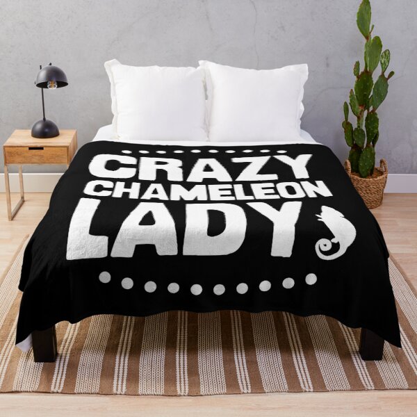 Item preview, Crazy chameleon lady designed and sold by Statim.