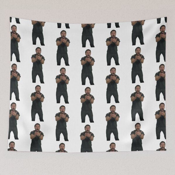 Item preview, Just Do It Shia LaBeouf Angry meme designed and sold by Omeris.