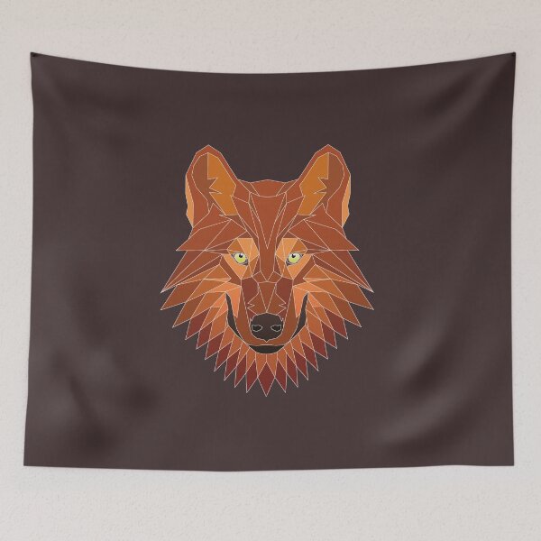 Item preview, Wolf Angle Red designed and sold by Calum Sharp.