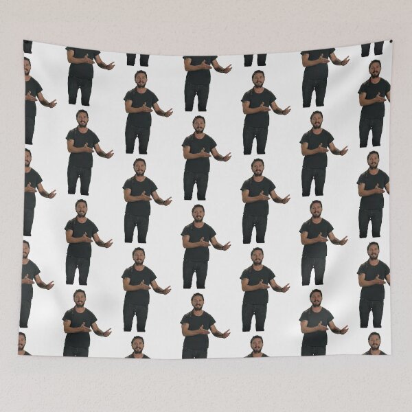Item preview, Just Do It Shia LaBeouf Explaining meme designed and sold by Omeris.