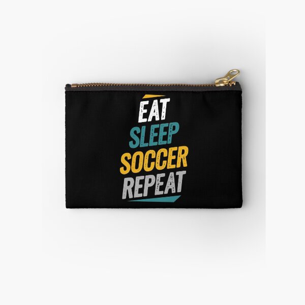Item preview, Eat Sleep Soccer Repeat Soccer Fans designed and sold by Go-Fun.