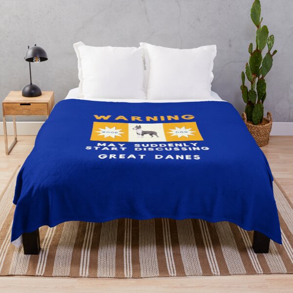 Item preview, Warning May Suddenly Start Discussing Great Danes Funny designed and sold by Guarddogdrive.