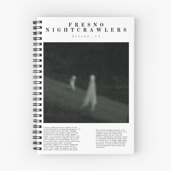 Item preview, Minimalist Cryptids: Fresno Nightcrawlers designed and sold by CoraBee.