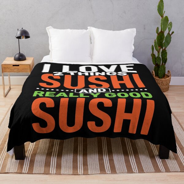 Item preview, I love 2 things Sushi and Really Good Sushi designed and sold by Gold Wings Tees.