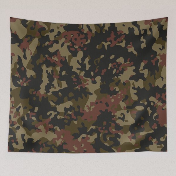 Item preview, Camouflage Flat Dark Earth OD Green Black Brown Jungle Camo designed and sold by Cyberty.