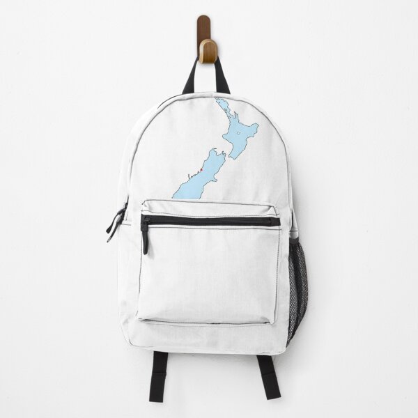 Item preview, New Zealand-Map-Outline-Home-Sticker-Blue designed and sold by LatitudeNZ.