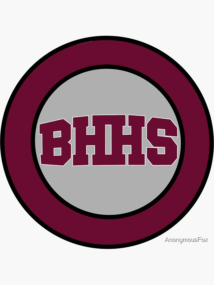 Beacon Hills High School Sticker Photographic Print for Sale by