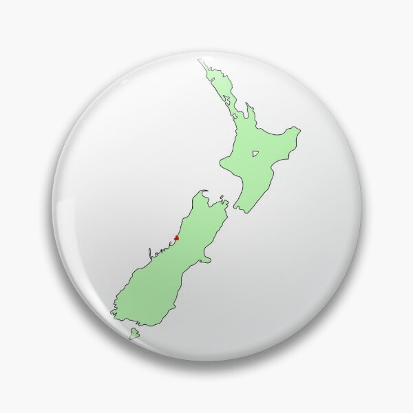 Item preview, New Zealand-Map-Outline-Home-Sticker-Green designed and sold by LatitudeNZ.