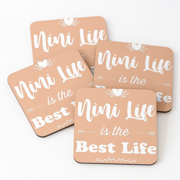 Item preview, nini life is the best life Funny Nini Shirt Gifts for Nini Grandmother Best Gift Idea for Nini Birthday Christmas Mothers Day  designed and sold by makoul.
