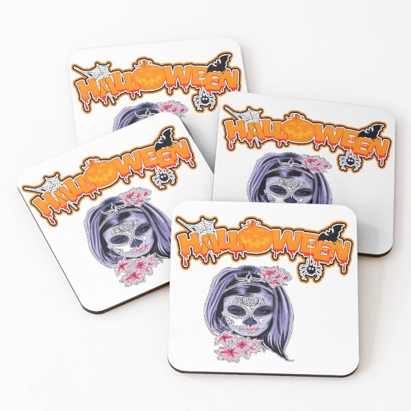 Item preview, Halloween Scary and Beautiful Witch with Flowers designed and sold by Shekevara.