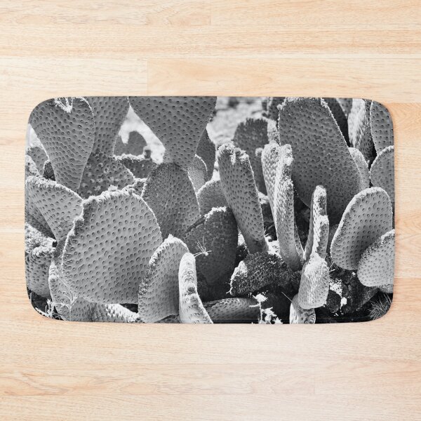 Item preview, Black & White Desert Cactus | Beavertail Pricklypear | Nature is beautiful designed and sold by The Princess Saves Herself.