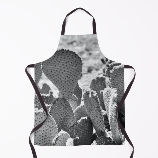 Item preview, Black & White Desert Cactus | Beavertail Pricklypear | Nature is beautiful designed and sold by The Princess Saves Herself.
