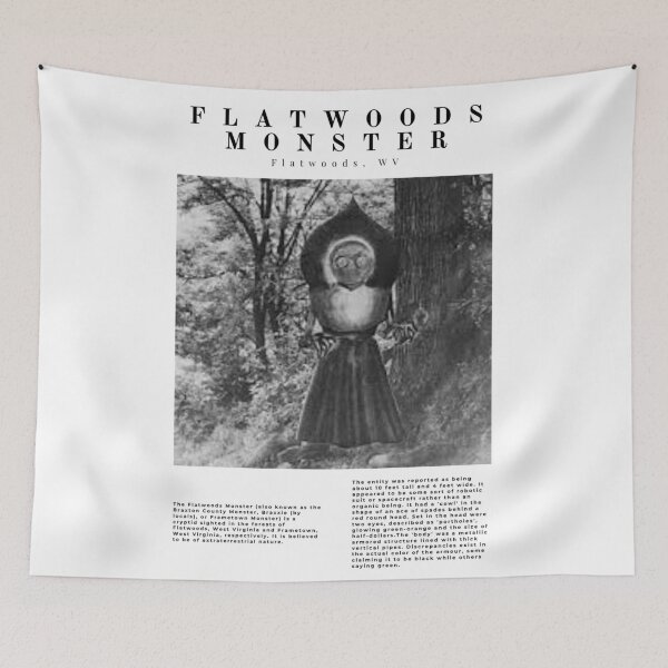 Item preview, Minimalist Cryptids: Flatwoods Monster designed and sold by CoraBee.