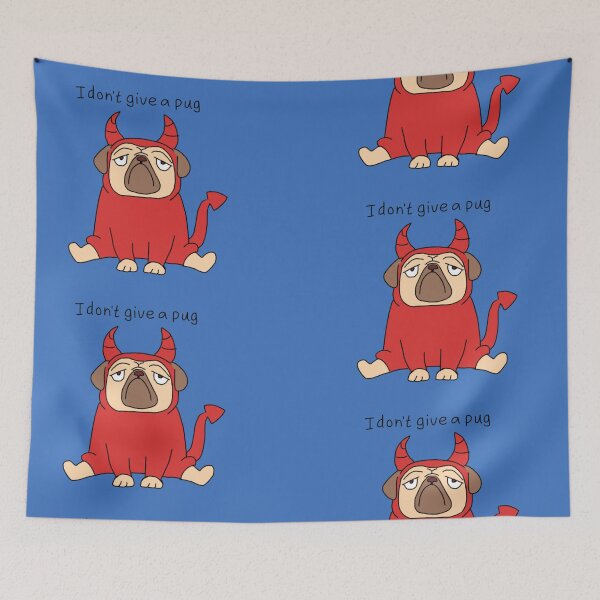 Item preview,  Pug devil designed and sold by DolphinsDoodle.