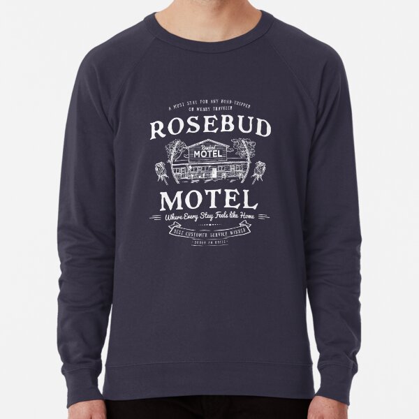 Rosebud Motel Funny Schitt's Creek Inspired Lightweight Sweatshirt