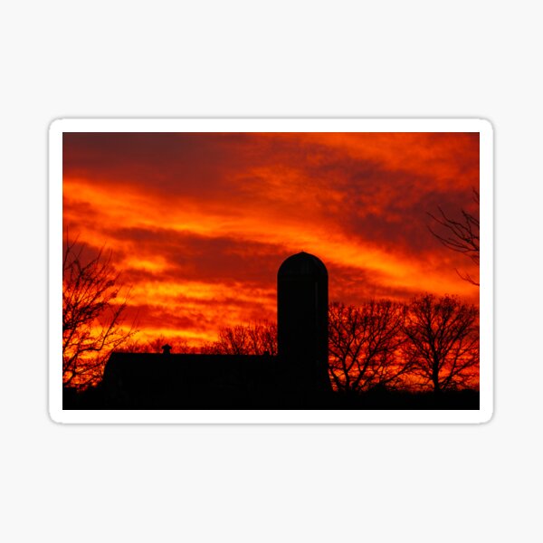 Vista previa del artículo con la obra «Silueta, silo», diseñado y vendido por Calvington.