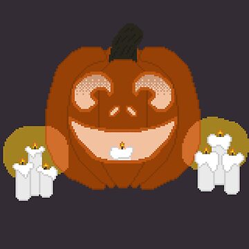 Artwork thumbnail, Spooky Pumpkin by Samibanley