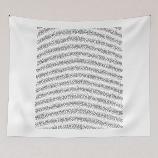 Item preview, The Office Season 1 Episode 4 Script: The Alliance designed and sold by ScrantonGal.