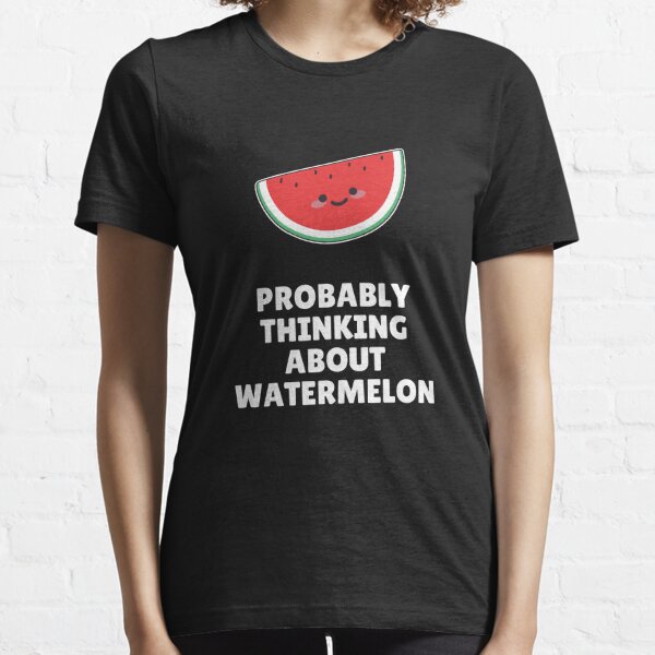 ALWAYSUV Mens Design with Watermelon Addict Everyday Watermelon Addict Short Sleeve Tee Shirt 