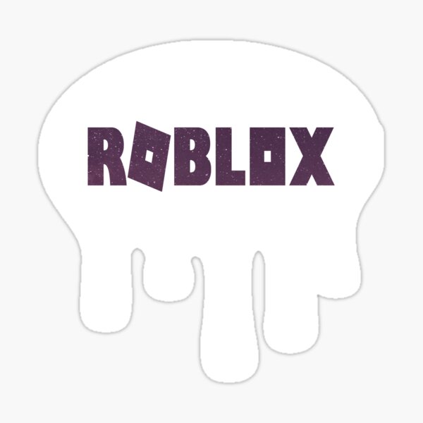 Roblox Logo Black Stickers Redbubble - new roblox logo black