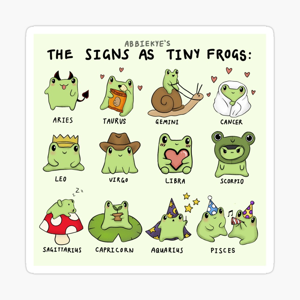 The Signs as Tiny Frogs