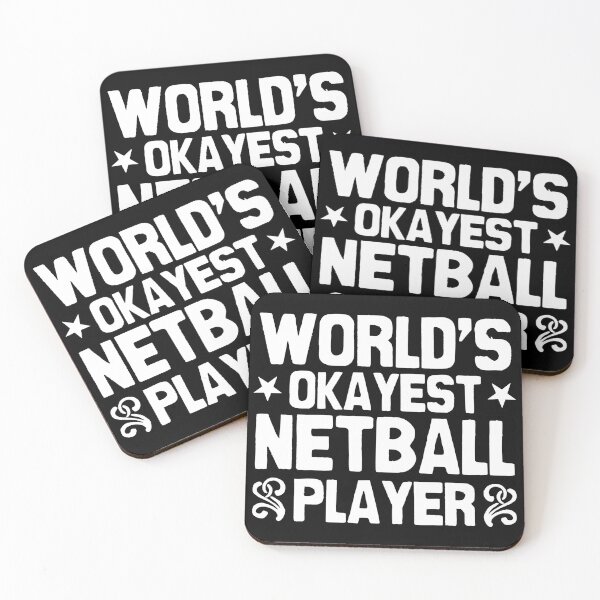Item preview, World's okayest netball player designed and sold by Statim.