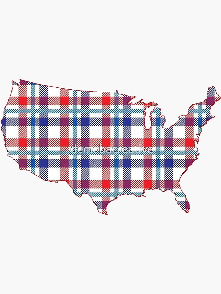 USA | United States | Red, White & Blue  by demobacreative