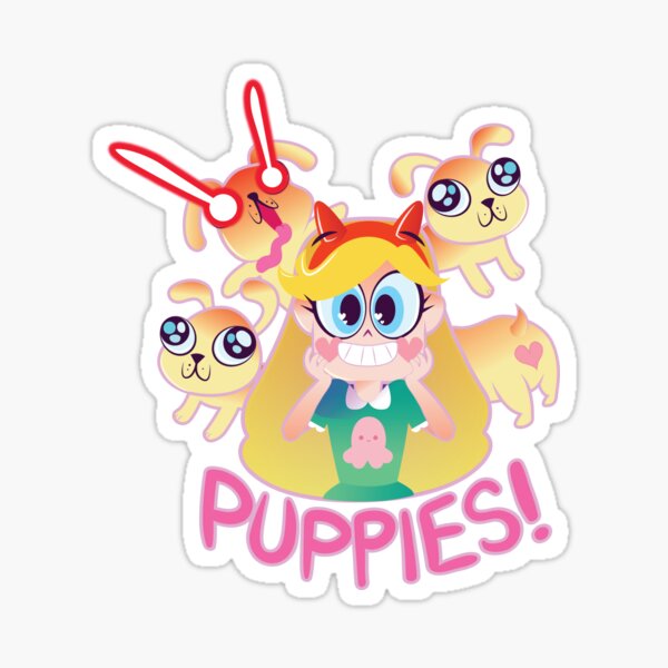 PUPPIES! Sticker