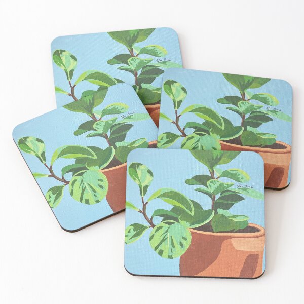 Item preview, Colorful Peperomia designed and sold by ninabernickart.