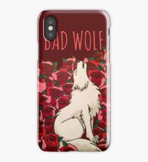 Bad Wolf Roses iPhone Case