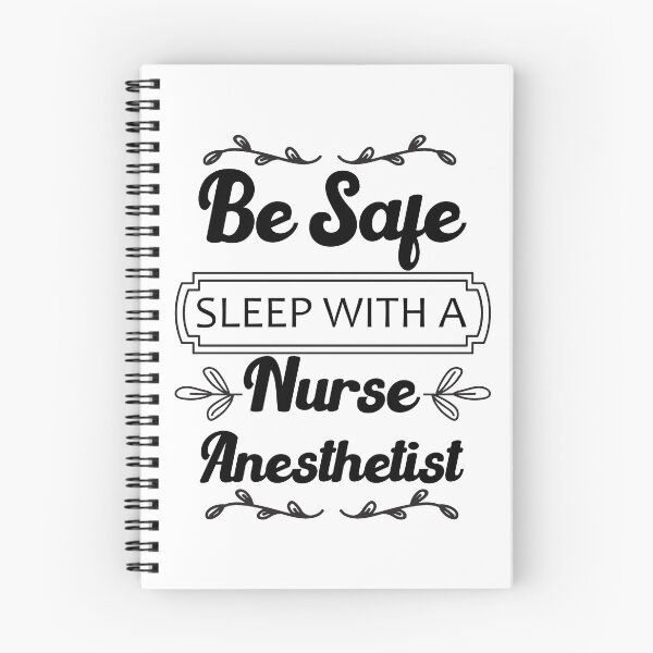 Item preview, Be Safe, Sleep with a Nurse Anesthetist designed and sold by printrendstore.