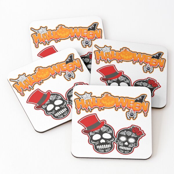 Item preview, Halloween Scary and Beautiful Romantic Skulls designed and sold by Shekevara.