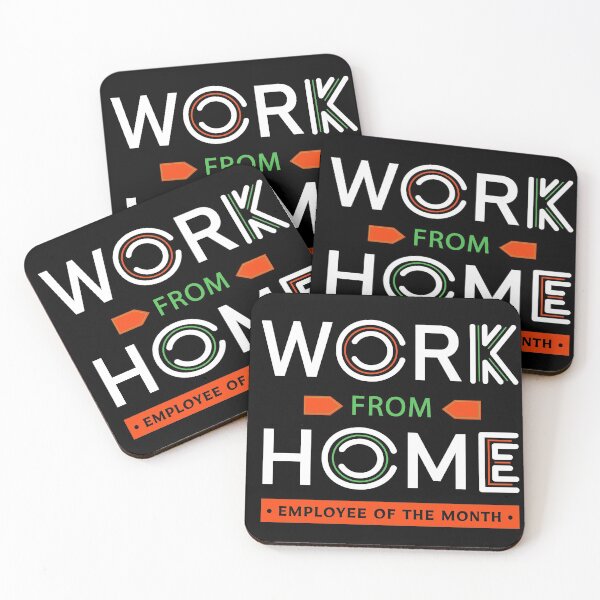 Item preview, WORK FROM HOME EMPLOYEE OF THE MONTH designed and sold by CreativaArt-.
