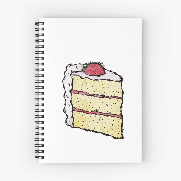 Item preview, Lemon Strawberry Cake designed and sold by PricklyPearfect.
