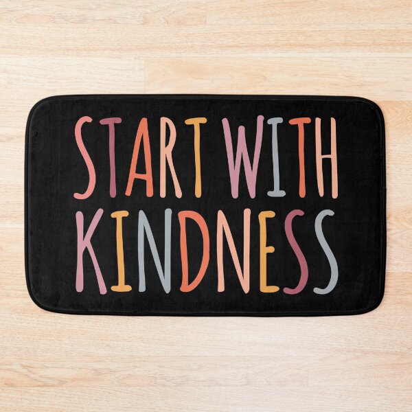 Item preview, Positive Thinking: Start with Kindness (warm colors) designed and sold by Ofeefee.