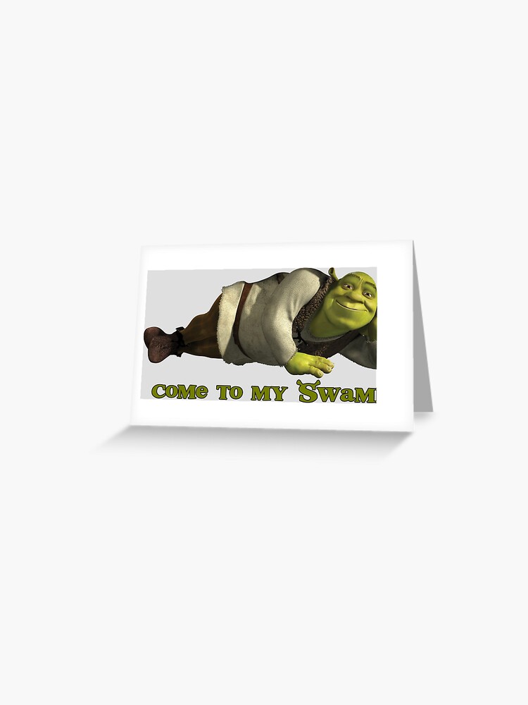 Come into my Swamp - Shrek Sticker for Sale by SparkyDesign