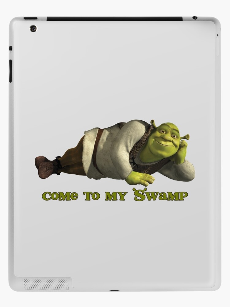 Shrek on the Croc | iPad Case & Skin