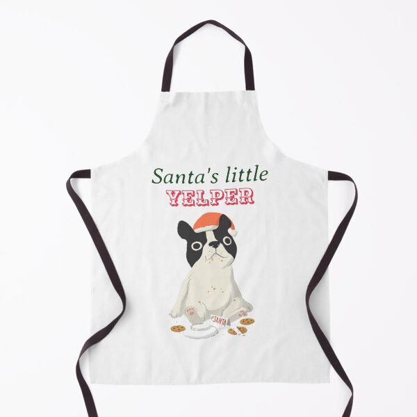 Item preview, Santa's little yelper Christmas bulldog designed and sold by louis-mallace.