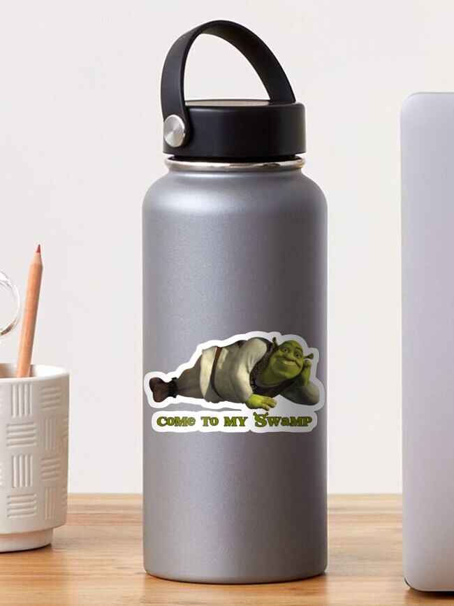Come into my Swamp - Shrek Sticker for Sale by SparkyDesign