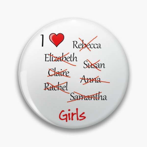Item preview, 'I ♥ Girls' designed and sold by Paul James Farr.