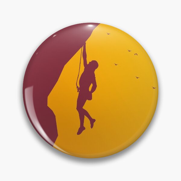 Item preview, Sunset Silhouette Outdoor Rock Climbing Design designed and sold by Seth's Tees.